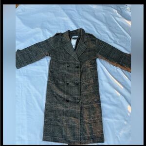 Women's Gray Pea Coat